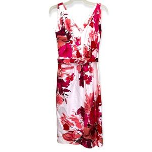 Suzi Chin for Maggy Boutique Floral Midi Dress